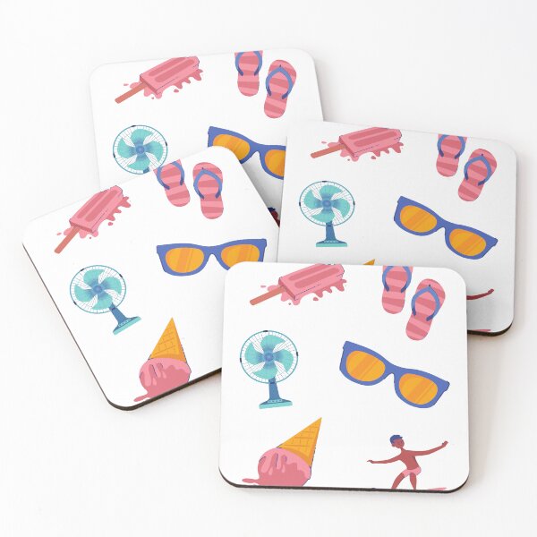Item preview, Summer sticker pack 6 pieces designed and sold by AdelDa19.