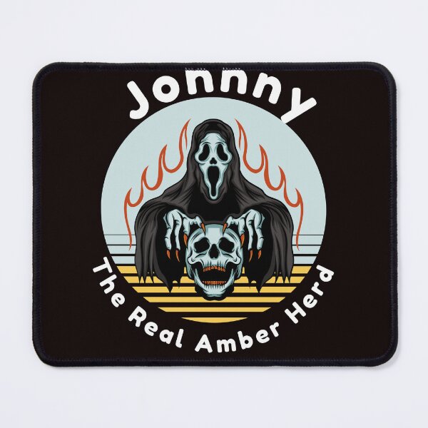 Item preview, Copy of Pop Culture pop art Amber - Johnny we understand - 5 designed and sold by Henk GoGo T-Shirts ⭐️⭐️⭐️⭐️⭐️.