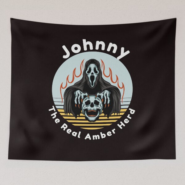 Item preview, Copy of Pop Culture pop art Amber - Johnny we understand - 5 designed and sold by Henk GoGo T-Shirts ⭐️⭐️⭐️⭐️⭐️.