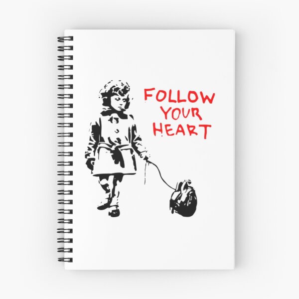 Item preview, Banksy Follow Your Heart designed and sold by SarahHoltie.
