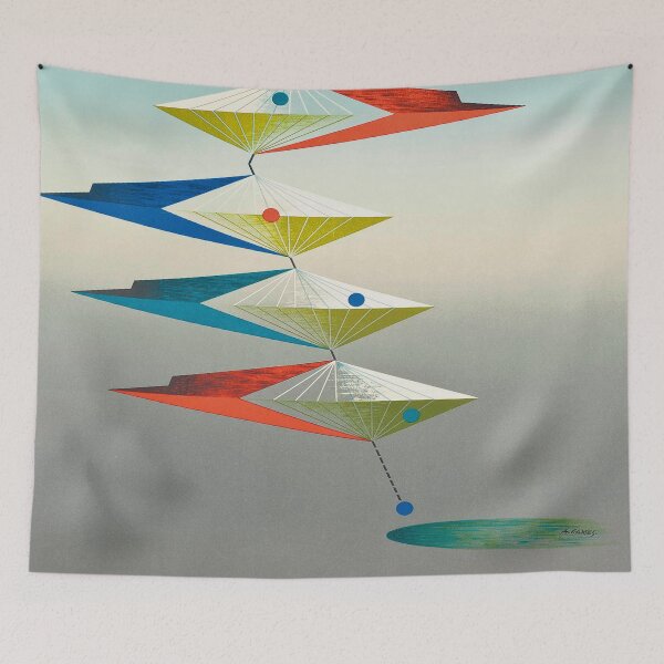 Item preview, 1950 BOAC Travel Poster  designed and sold by SuperMerchMan.