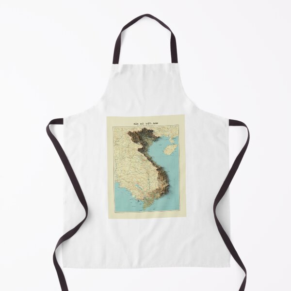 Item preview, 1966 Vietnam Relief Map 3D digitally-rendered designed and sold by ThinkAboutMaps.