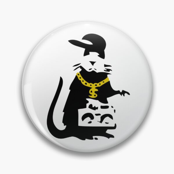 Item preview, Banksy Gangsta Rat designed and sold by SarahHoltie.