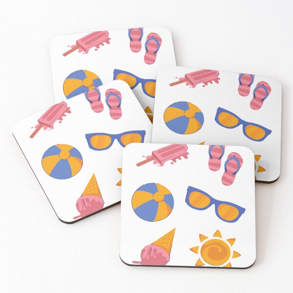 Item preview, Summer sticker pack 6 pieces designed and sold by AdelDa19.