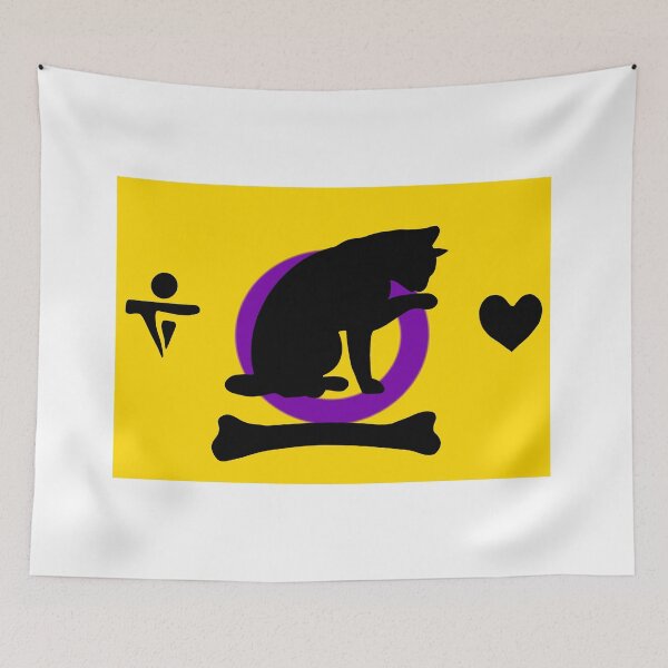 Item preview, Pirate pride flag intersex Bonnet designed and sold by Theoldgirl900.