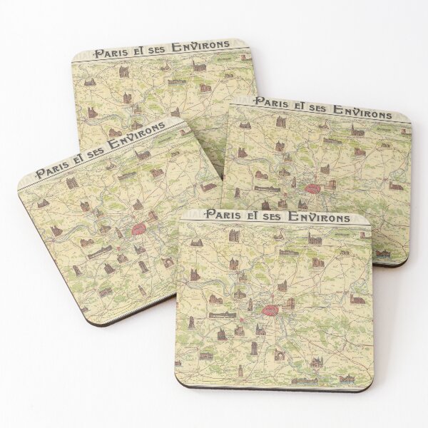 Item preview, Old map of Paris 1911 designed and sold by coolshitba.