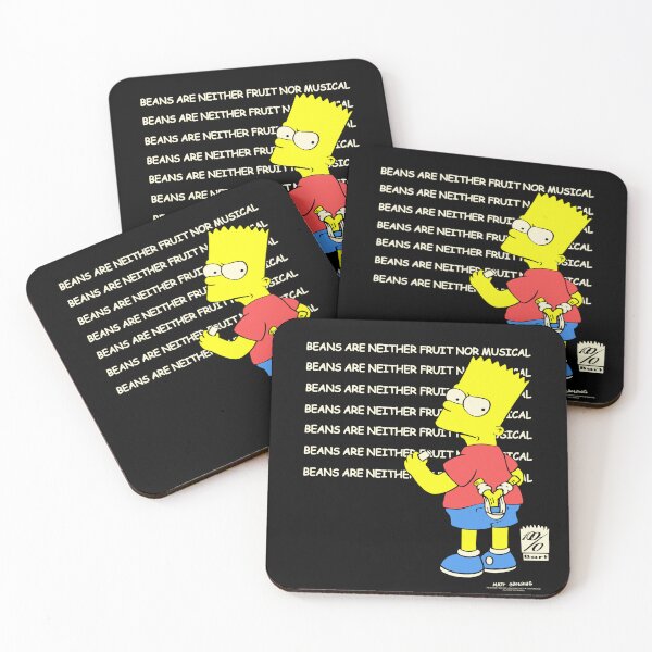 Item preview, Bart-Beans-Are-Neither-Fruit-Nor-Musical designed and sold by dessygoes.