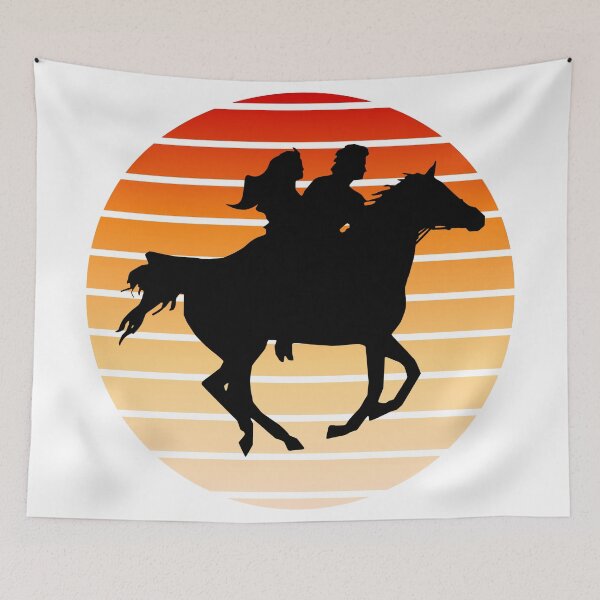Item preview,  Horse Lover - sunset- couple  designed and sold by Alexa5454.