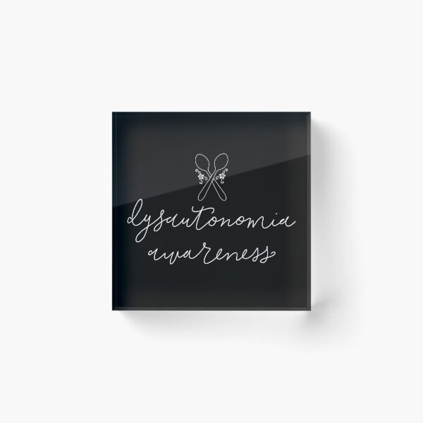 Item preview, White Dysautonomia Awareness designed and sold by KEArtwork.