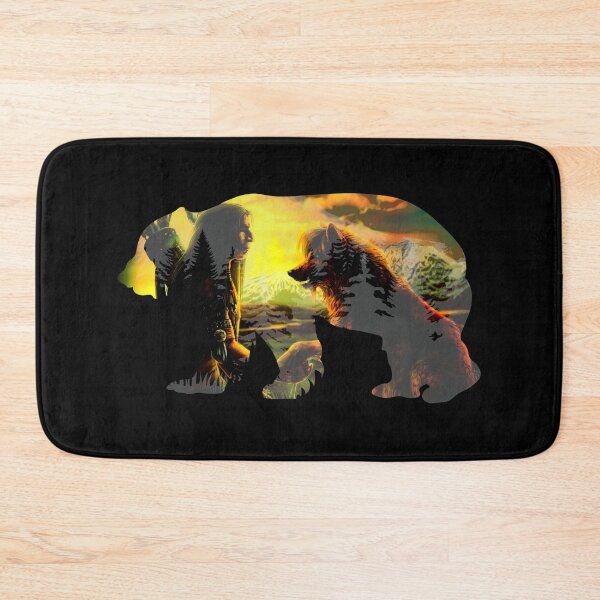 Item preview, Bear With Native American Art Designs designed and sold by nativeStor.