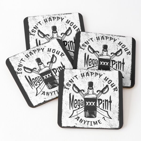 Item preview, Isn't Happy Hour Anytime? Shirt Mega Pint designed and sold by Tattoohouse.