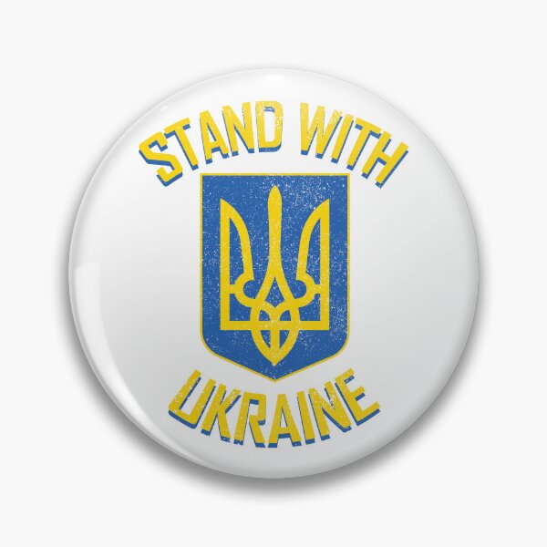 Artikelvorschau, Zur Ukraine stehen [abgenutzter Look] entworfen und verkauft von politicalamity.
