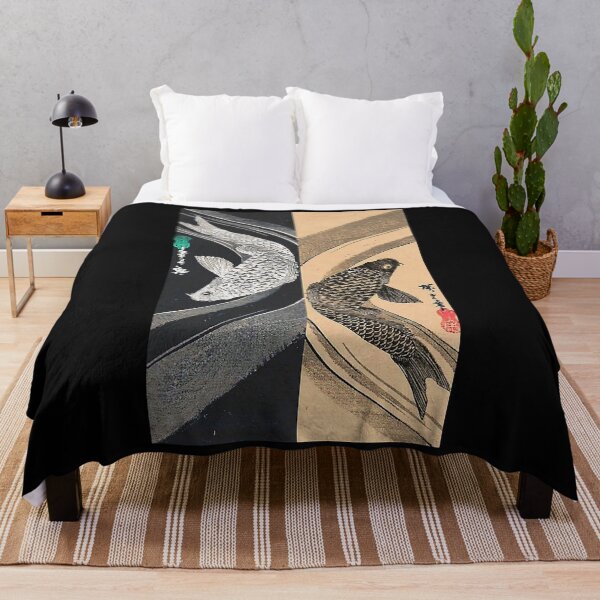 Item preview, Japanese Art Fish Graphic Design designed and sold by RowenaJuse.