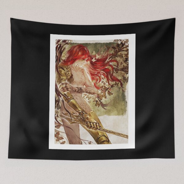 Item preview, Melania Blade Of Miquella Painting Art Board Print designed and sold by RowenaJuse.