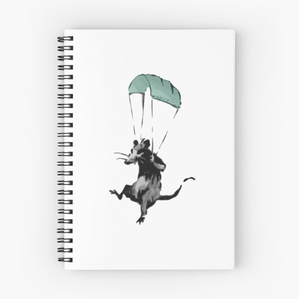 Item preview, rat parachuting with facemark designed and sold by SarahHoltie.