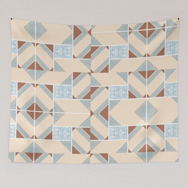 Item preview, Repeating Geometric Pattern Block designed and sold by The Bubble 1307.