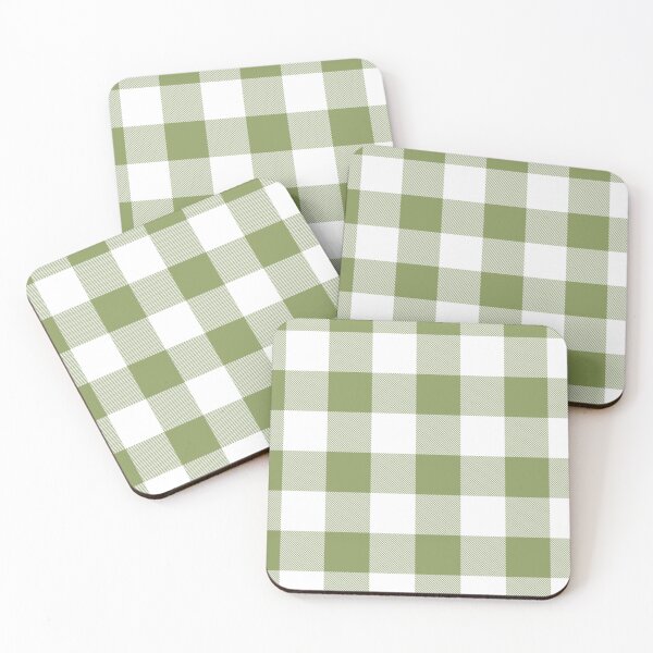 Item preview, Classic Sage Green Buffalo Plaid Pattern ,Green Buffalo Check,Flannel ,Checkered,Fabric,Buffalo,Print,Gingham,plaid,check,farmhouse, designed and sold by Tamas Das.