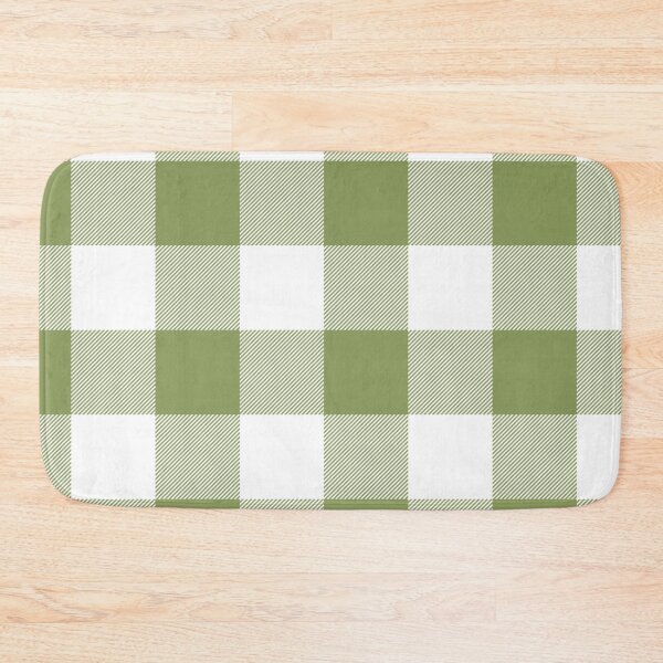 Item preview, Classic Sage Green Buffalo Plaid Pattern ,Green Buffalo Check,Flannel ,Checkered,Fabric,Buffalo,Print,Gingham,plaid,check,farmhouse, designed and sold by Tamas Das.
