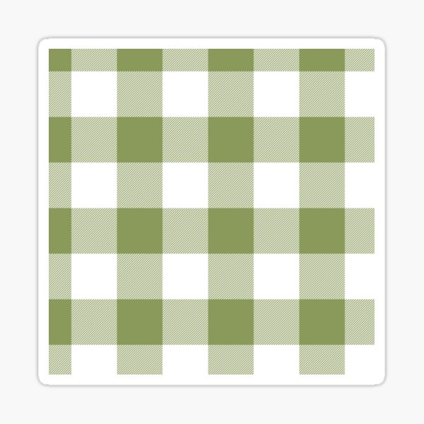 Buffalo Plaid Fabric - Green –