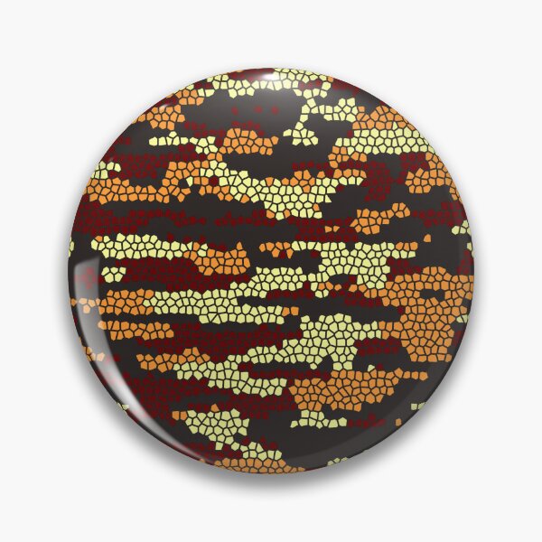 Item preview, Camo Pattern - Maroon Grey Orange  designed and sold by Tshirtstory.