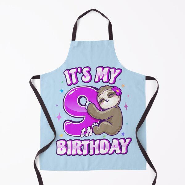 Item preview,  Its My 9th Birthday Purple Sloth designed and sold by pablomendoza.