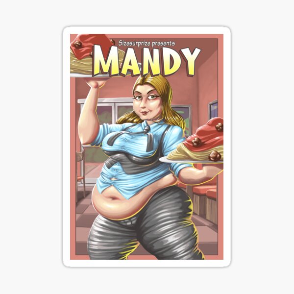 Mandy Comic Cover A Sticker