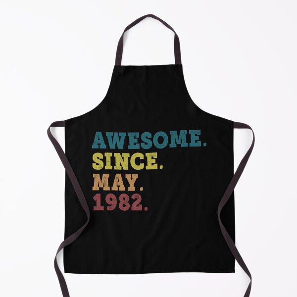 Item preview, Awesome Since May 1982 Retro Vintage 40th Birthday Gift designed and sold by designbychow.