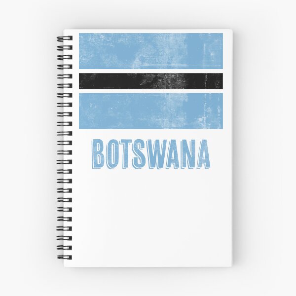 Item preview, Flag of Botswana "Grunge" look. designed and sold by KTSubz Faith & Fun Designs.