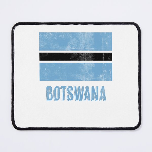 Item preview, Flag of Botswana "Grunge" look. designed and sold by KTSubz Faith & Fun Designs.