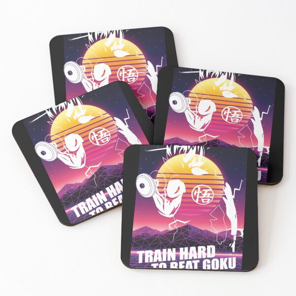 Item preview, Train Hard To Beat Goku Neon Classic . designed and sold by gliuesievalr.