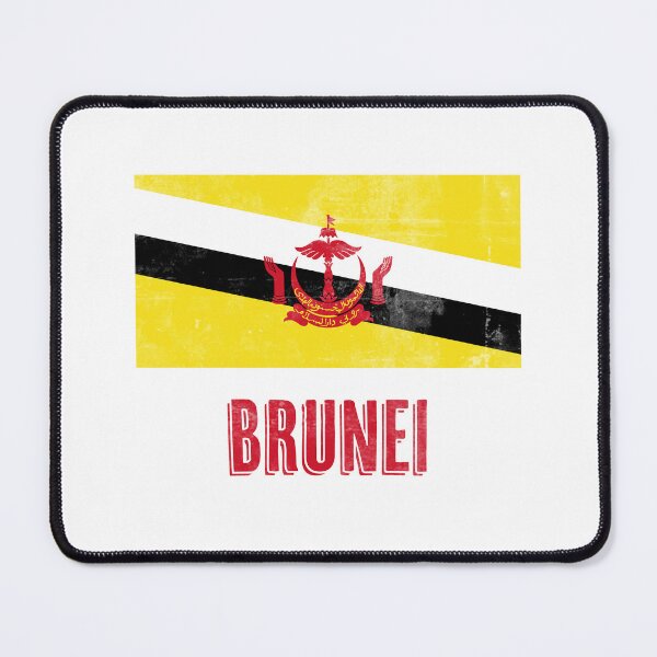 Item preview, Flag of Brunei "Grunge" look. designed and sold by KTSubz Faith & Fun Designs.