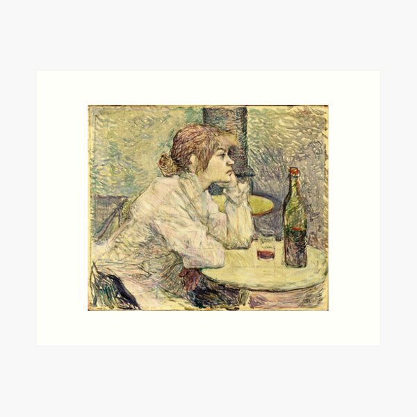 Item preview, Henri De Toulouse Lautrec - The Hangover (Suzanne Valadon) 1887  designed and sold by artcenter.
