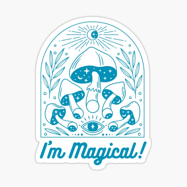 Artikel-Vorschau von Ich bin magisch! Auge sehen Magie & Glitter & Pilze!!, designt und verkauft von Shayna Westfall.