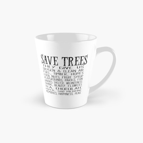 Item preview, Save Trees - they give us oxygen and clean air designed and sold by jitterfly.