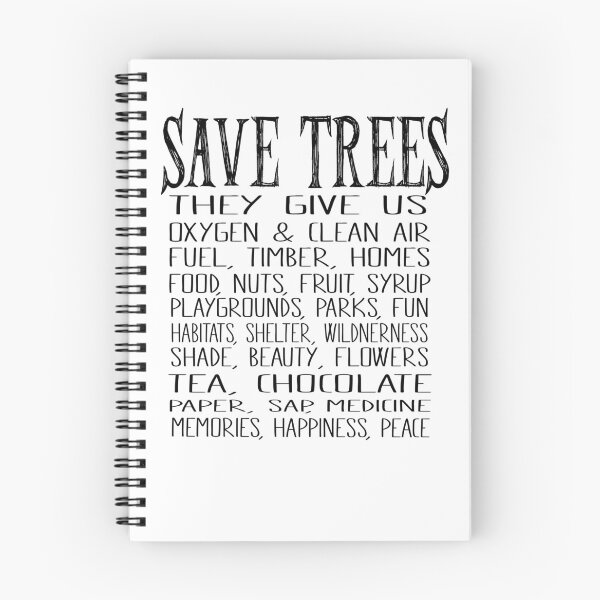 Item preview, Save Trees - they give us oxygen and clean air designed and sold by jitterfly.