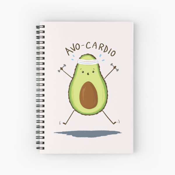 Avo-Cardio Spiral Notebook
