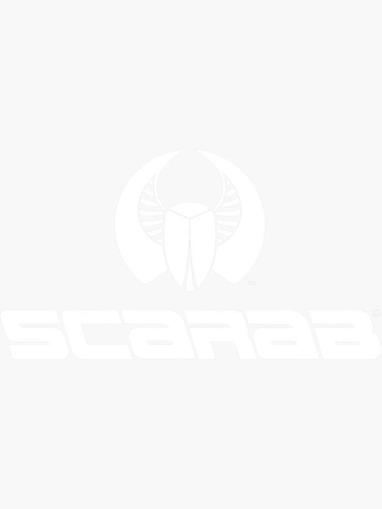 "Scarab Jet Boats" Sticker by Redbubble