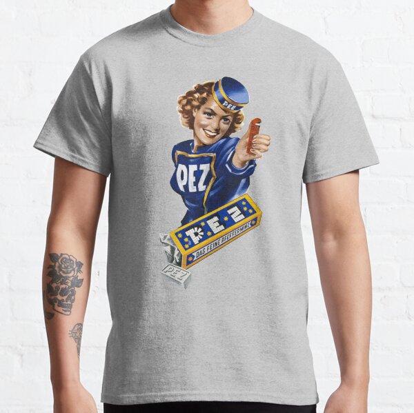 1930s "PEZ Girl" PEZ Candies Austrian Point-of-Purchase Advertizing Art Classic T-Shirt