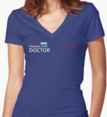 Holby City - Bernie Scrub Top Women's Fitted V-Neck T-Shirt