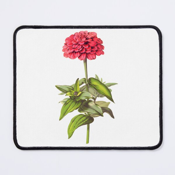 Item preview, Simple Pink Botanical Art Zinnia Flower Notebook designed and sold by MochaMeli.