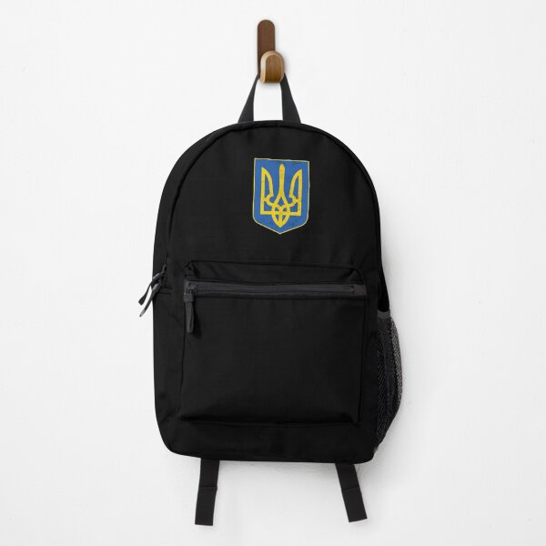 Aperçu de l'œuvre Écusson de l'Ukraine [aspect usé] créée et vendue par politicalamity.