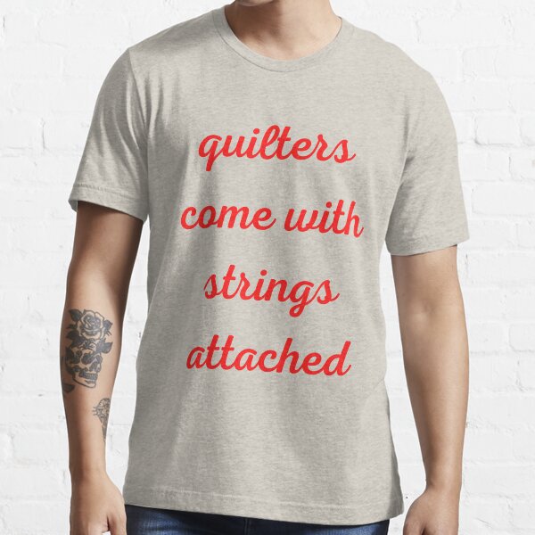 Item preview, quilters come with strings attached art designed and sold by Skpfashion.