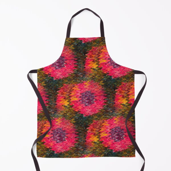 Item preview, Abstract Pink Circle Pattern on Dark Green designed and sold by KeksWorkroom.