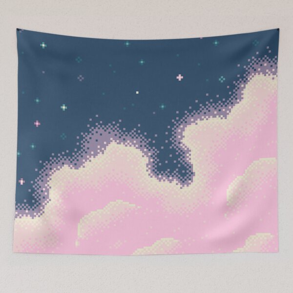 Item preview, Cotton Candy Galaxy (8bit) designed and sold by sp8cebit.