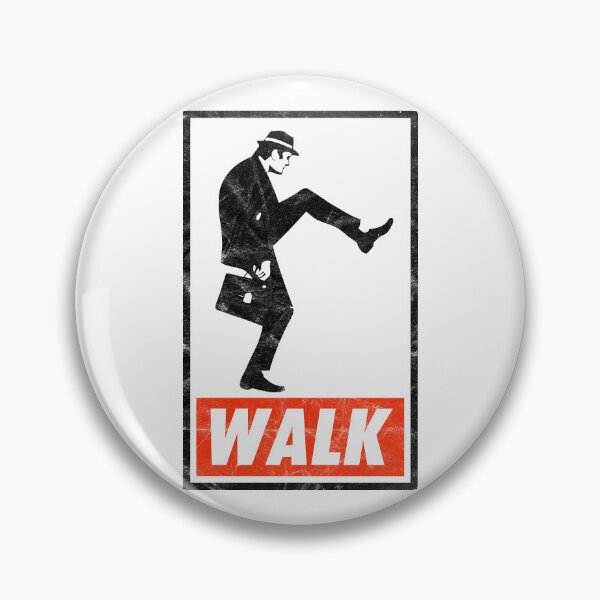 Item preview, Funny Walk - White Distressed Look designed and sold by risible.