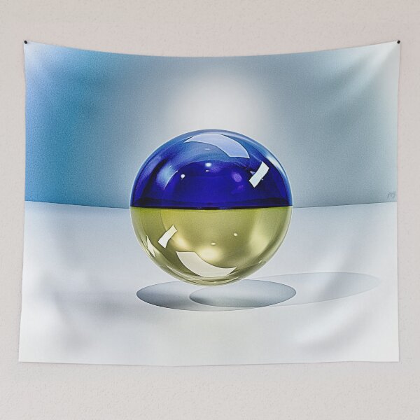 Item preview, Glass Marble ~ Ukraine [CG] designed and sold by MasterJames.