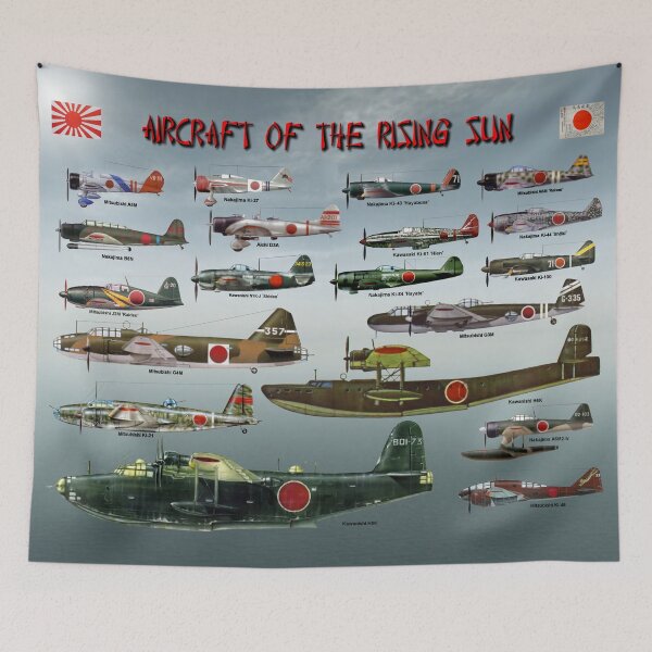 Item preview, Aircraft of the Rising Sun designed and sold by Mil Merchant.
