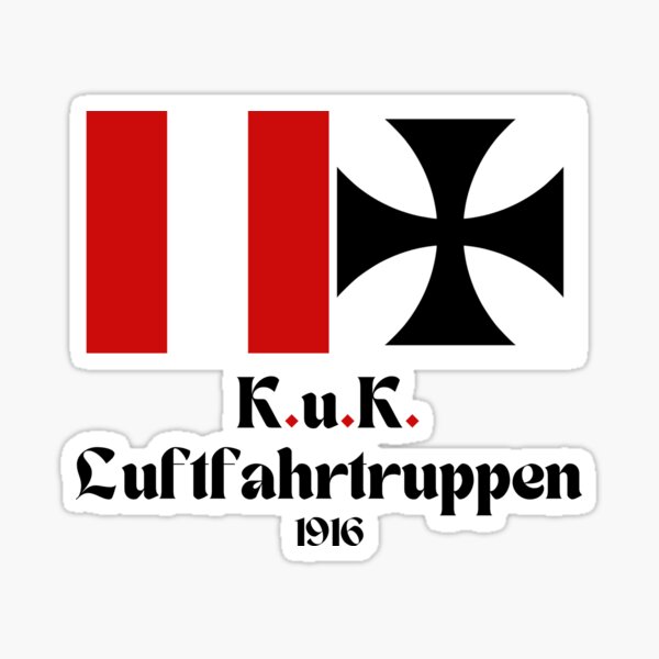 Vista previa del artículo con la obra «Roundel de la Fuerza Aérea de Austria-Hungría», diseñado y vendido por Wapaloo.