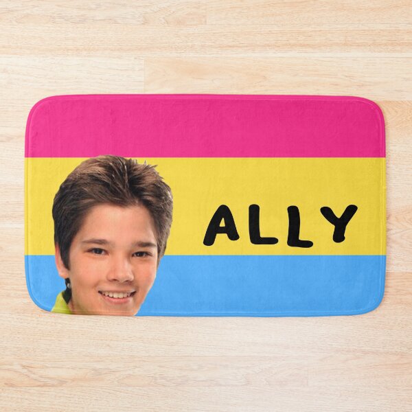 Item preview, pansexual ally bumber sticker designed and sold by pandastickers.