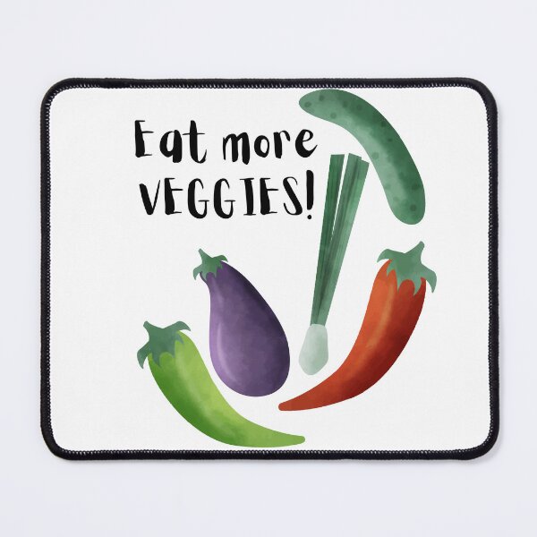 Item preview, Eat More Veggies Watercolor Vegetable designed and sold by MochaMeli.